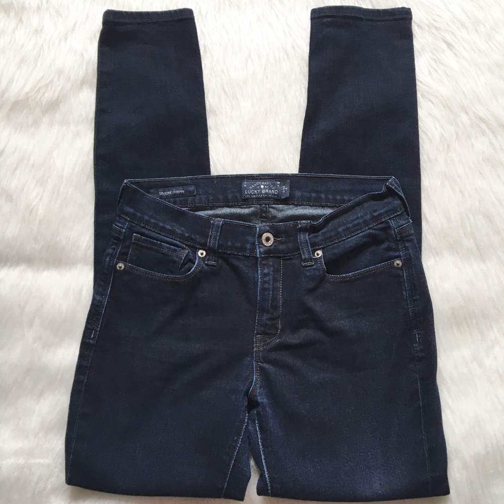 🎉HP🎉Lucky Brand Brooke Skinny Jeans Size 2/26 - Picture 3 of 10